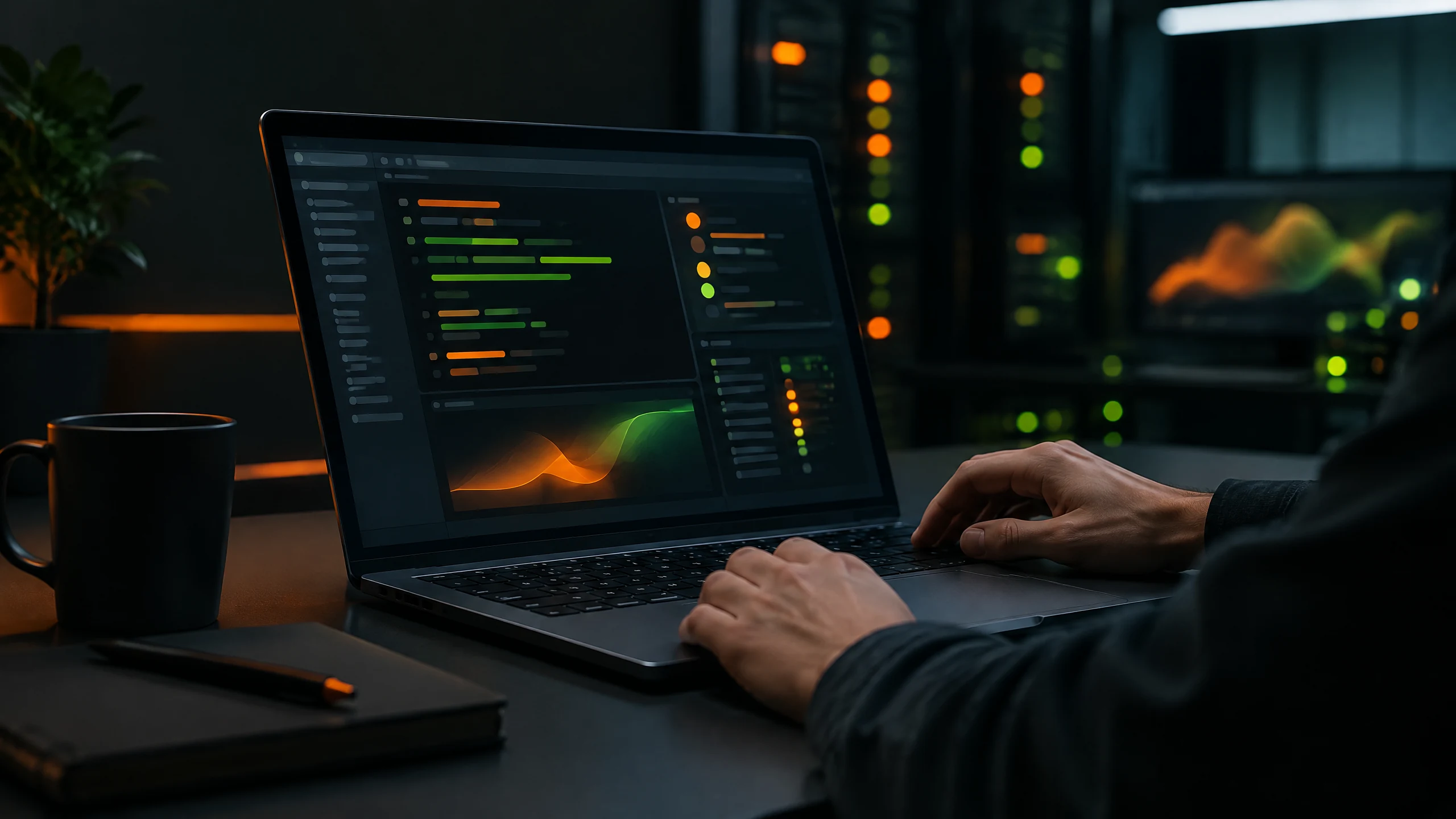 Developer workstation during deployment